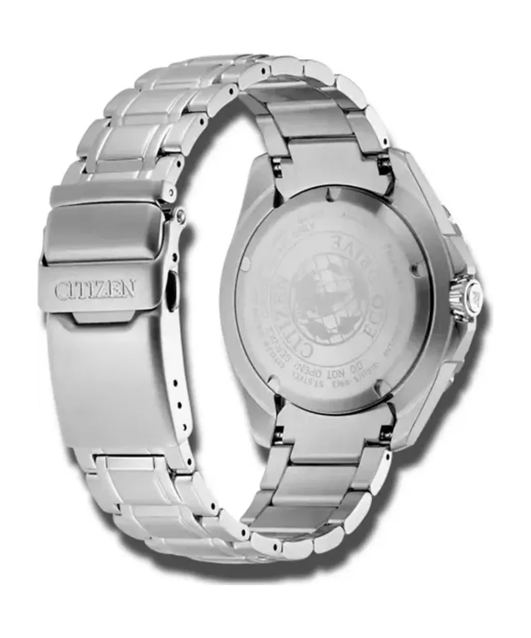 Citizen Promaster Marine Mens Silver Watch NY0100-50XE Titanium - One Size