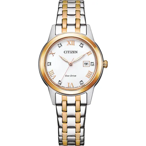 Citizen Women Analogue Eco-Drive Watch with Stainless Steel