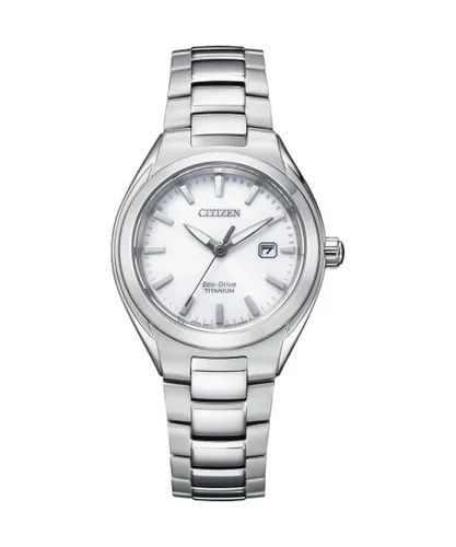 Citizen WoMens Silver Watch EW2610-80A Titanium - One Size