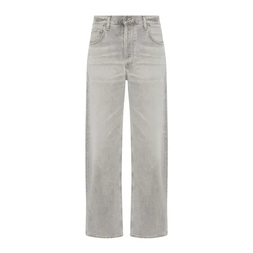 Citizens of Humanity , Baggy Jeans ,Gray female, Sizes:
