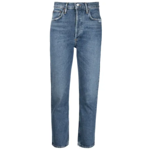 Citizens of Humanity , Cropped Jeans ,Blue female, Sizes: