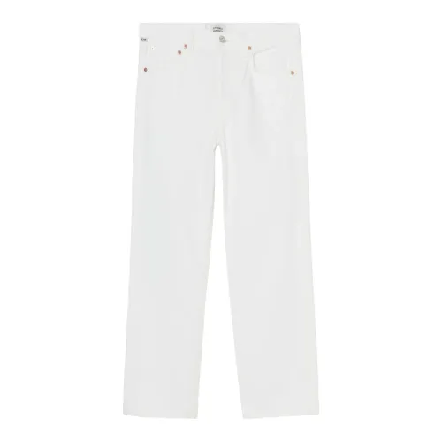 Citizens of Humanity , High Rise Straight Leg Jeans ,White female, Sizes: