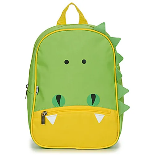 Citrouille et Compagnie  CROCODILE GREEN  boys's Children's Backpack in Green