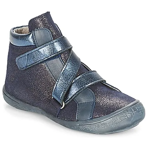 Citrouille et Compagnie  HISSOU  girls's Children's Shoes (High-top Trainers) in Blue