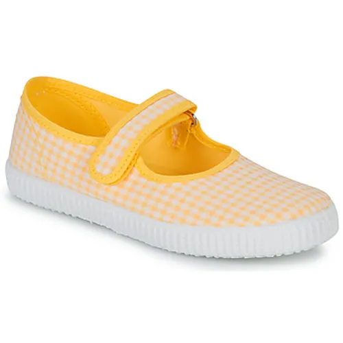 Citrouille et Compagnie  IVALYA  girls's Children's Shoes (Pumps / Ballerinas) in Yellow