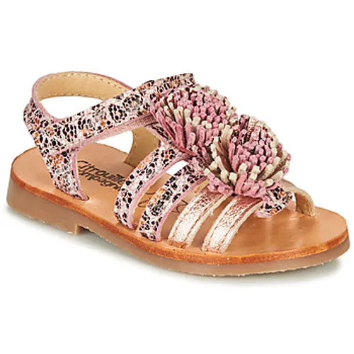 Citrouille et Compagnie  MARINAS  girls's Children's Sandals in Pink