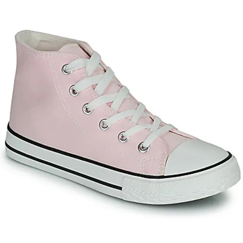 Citrouille et Compagnie  OFRIMOUSSE  girls's Children's Shoes (High-top Trainers) in Pink