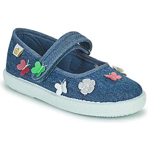 Citrouille et Compagnie  OXINA  girls's Children's Shoes (Pumps / Ballerinas) in Blue