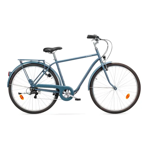 City Bike Elops 120 High Frame - Blue