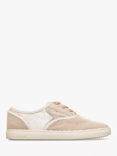 CLAE Bruce Knit Trainers, Off White - Off White - Male