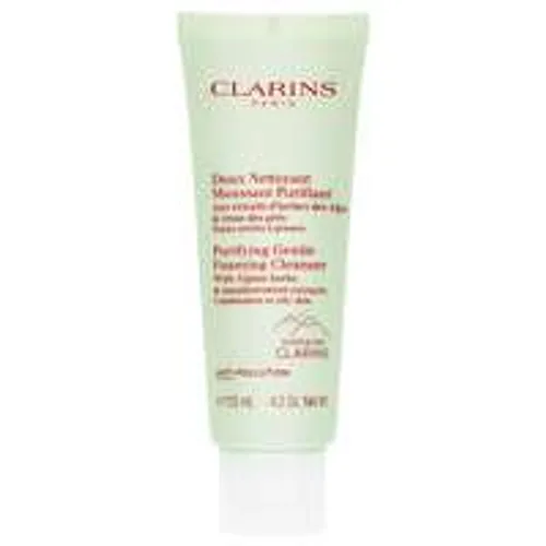Clarins Cleansers and Toners Purifying Gentle Foaming Cleanser with Alpine Herbs Combination to Oily Skin 125ml