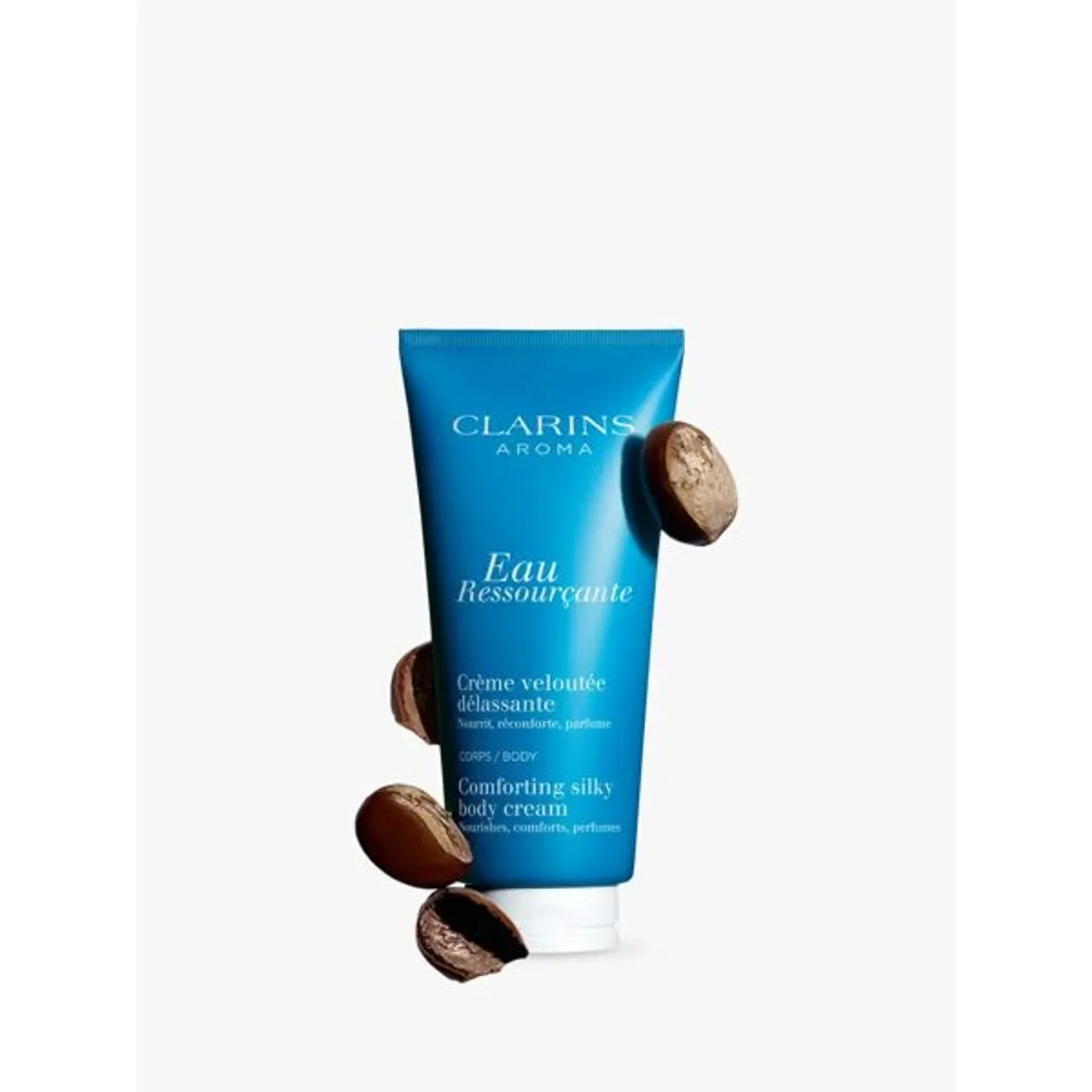 Clarins Eau RessourÃ§ante Comforting Silky Body Cream, 200ml - Unisex - Size: 200ml