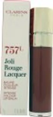 Clarins Joli Rouge Lacquer Lipstick 3.5g - 757 Nude Brick