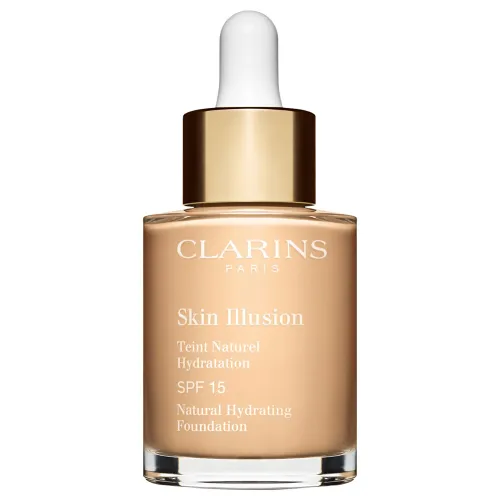 Clarins Skin Illusion Foundation SPF 15 - 101 Linen - Unisex - Size: 30ml