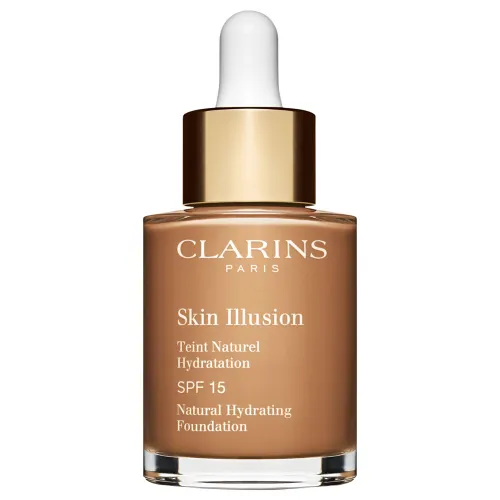 Clarins Skin Illusion Foundation SPF 15 - 114 Cappuccino - Unisex - Size: 30ml
