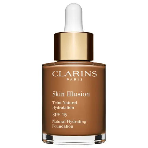 Clarins Skin Illusion Foundation SPF 15 - 118.5 Chocolate - Unisex - Size: 30ml