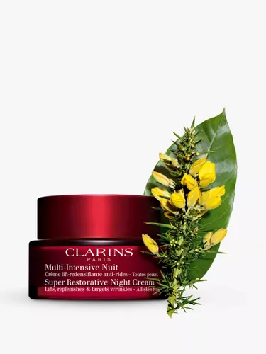Clarins Super Restorative Night Cream, All Skin Types, 50ml - Unisex - Size: 50ml