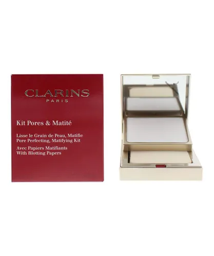 Clarins Unisex Kit Pores & Matite Pore Perfecting Matifying Kit With Blotting Papers 6.5g - NA - One Size