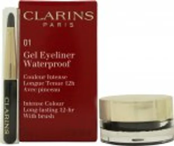 Clarins Waterproof Gel Eyeliner 3.5g - 01 Intense Black