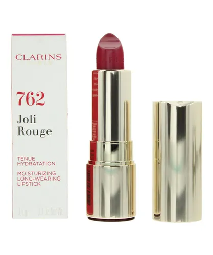 Clarins Womens Joli Rouge Moisturising Long Wearing Lipstick 3.5g 762 Pop Pink - One Size