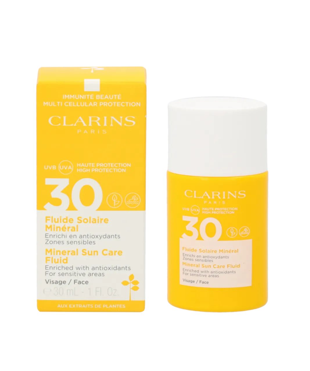 Clarins Womens Mineral Sun Care Spf 30 Face Sun Cream 30ml - One Size
