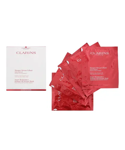 Clarins Womens Super Restorative Instant Lift Serum Mask 5 x 30ml - NA - One Size