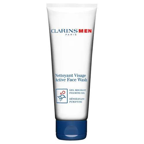 ClarinsMen Active Face Wash, 125ml - Male - Size: 125ml