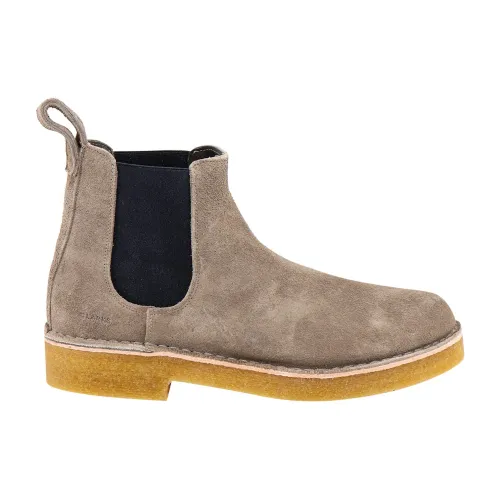 Clarks , Ankle Boots 162473 ,Gray male, Sizes: