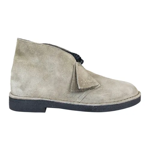 Clarks , Ankle Boots ,Gray male, Sizes: