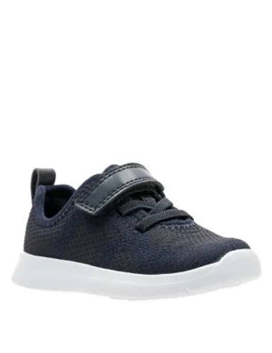 Clarks Baby Riptape Trainers (4 Small- 9.5 Small) - 9 SF - Navy, Navy