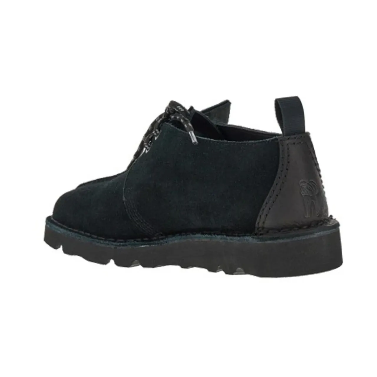 Clarks , Black Suede Desert Trekgtx Shoes ,Black male, Sizes: