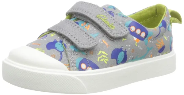 Clarks Boy's City Bright T Low-Top Sneakers
