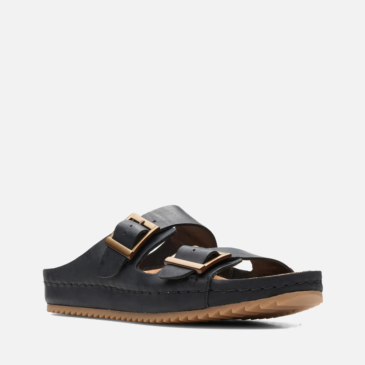 Clarks Brookleigh Sun Leather and Suede Sandals - UK