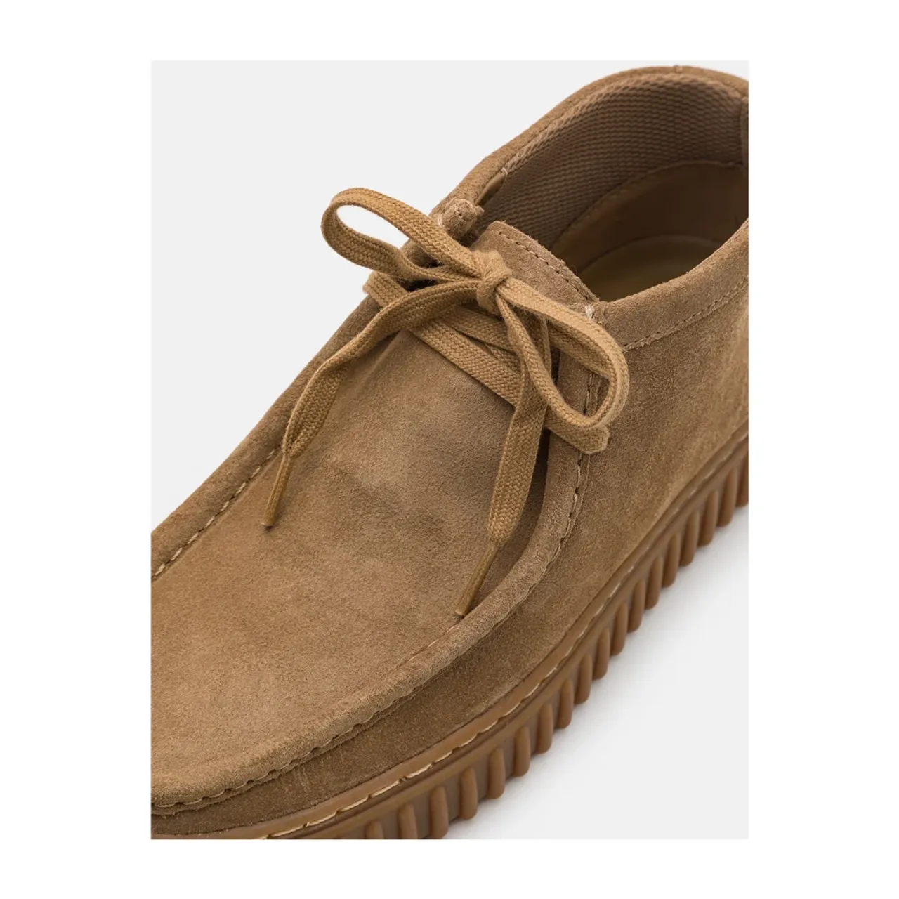 Clarks , Dark Sand Suede Boots ,Brown male, Sizes: