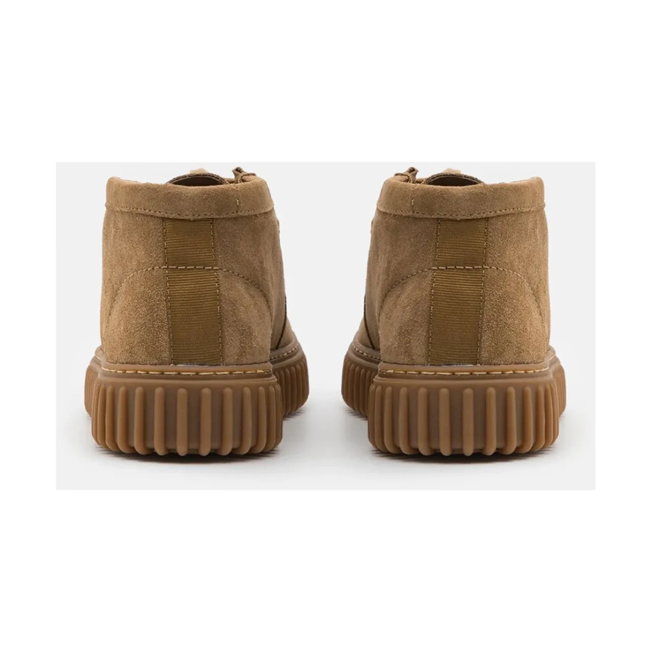 Clarks , Dark Sand Suede Boots ,Brown male, Sizes: