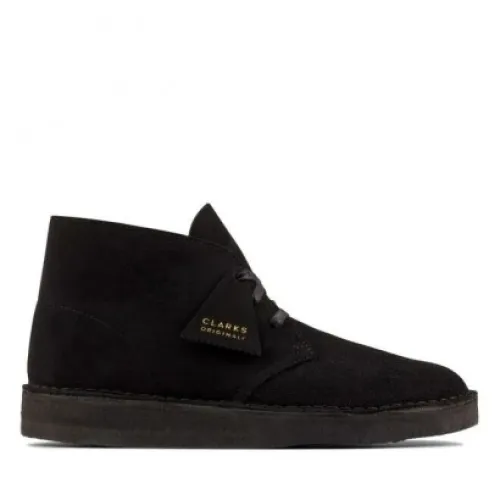 Clarks , Desert Coal Shoes ,Black male, Sizes: