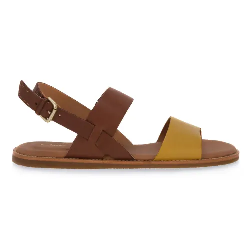 Clarks , Flat Sandals ,Brown female, Sizes: