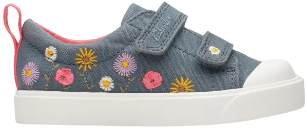 Clarks Girl's City Bright T Low-Top Sneakers