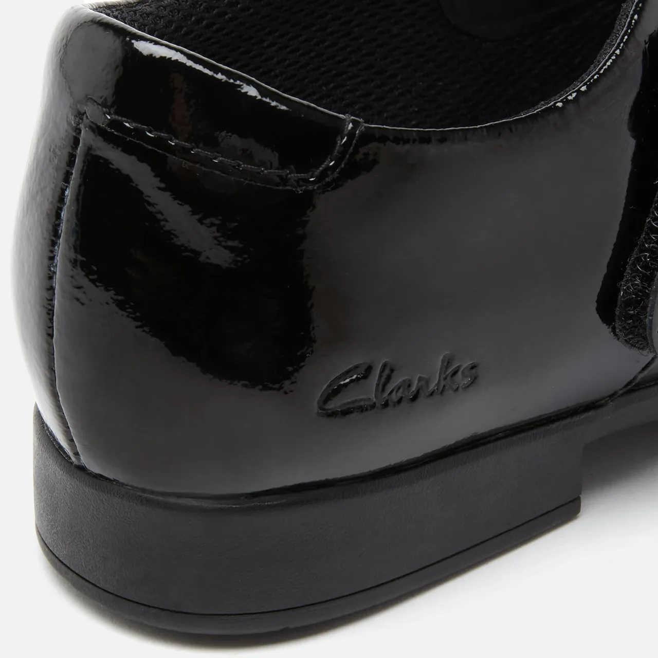 Clarks Kids' Scala Spirit School Shoes - Black Pat