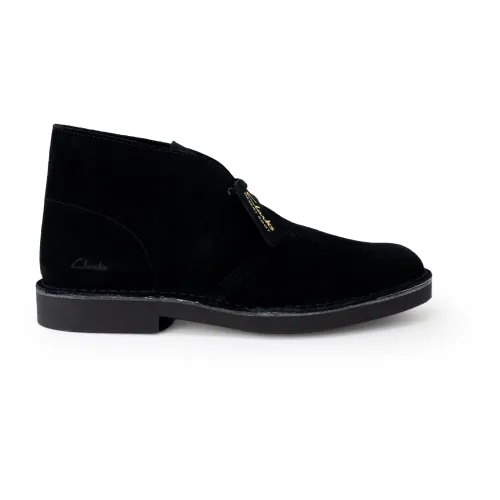 Clarks , Lace-up boots ,Black male, Sizes: