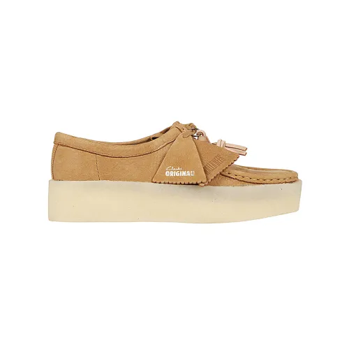 Clarks , Laced Shoes ,Beige female, Sizes: