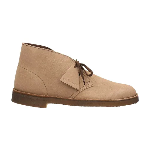 Clarks , Laced Shoes ,Beige male, Sizes: