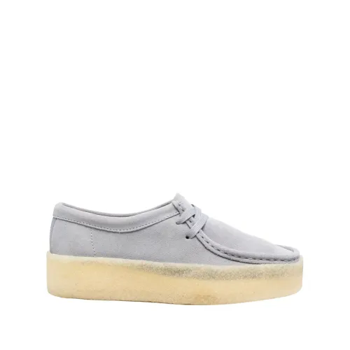 Clarks , Laced Shoes ,Gray female, Sizes: