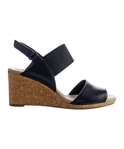 Clarks Lafley Lily Womens Black Wedges