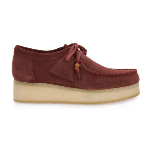 Clarks , Loafers ,Red female, Sizes: