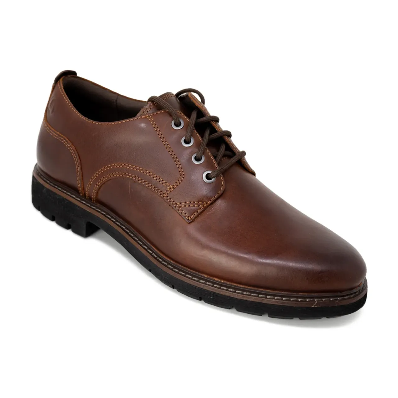 Clarks , Mens Elegant Leather Shoes ,Brown male, Sizes: