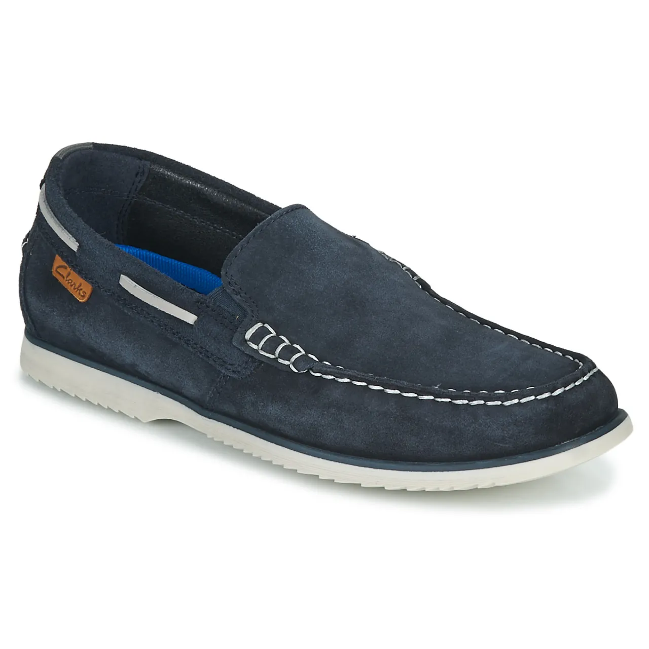 Clarks  NOONAN STEP  men's Boat Shoes in Blue