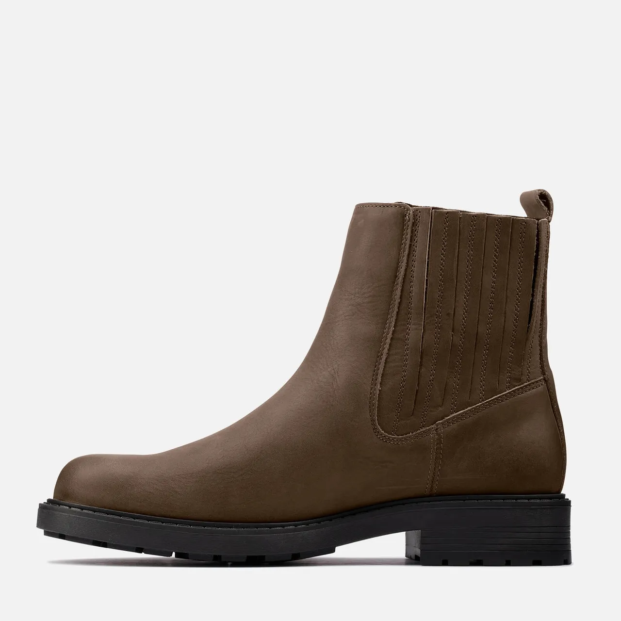 Clarks Orinoco 2 Mid-Length Leather Chelsea Boots
