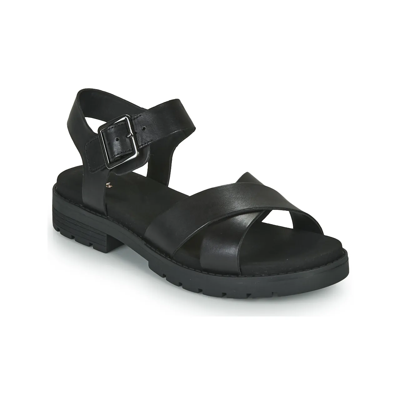 Clarks  ORINOCO STRAP  women's Sandals in Black