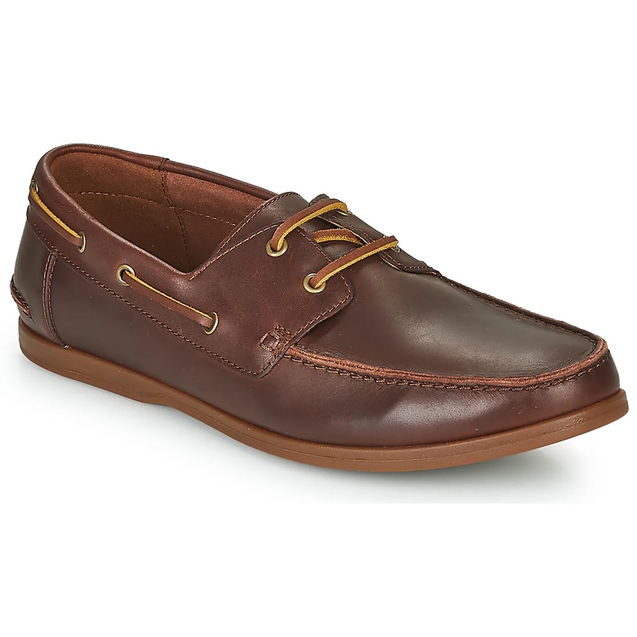 Clarks  PICKWELL SAIL  men's Boat Shoes in Brown
